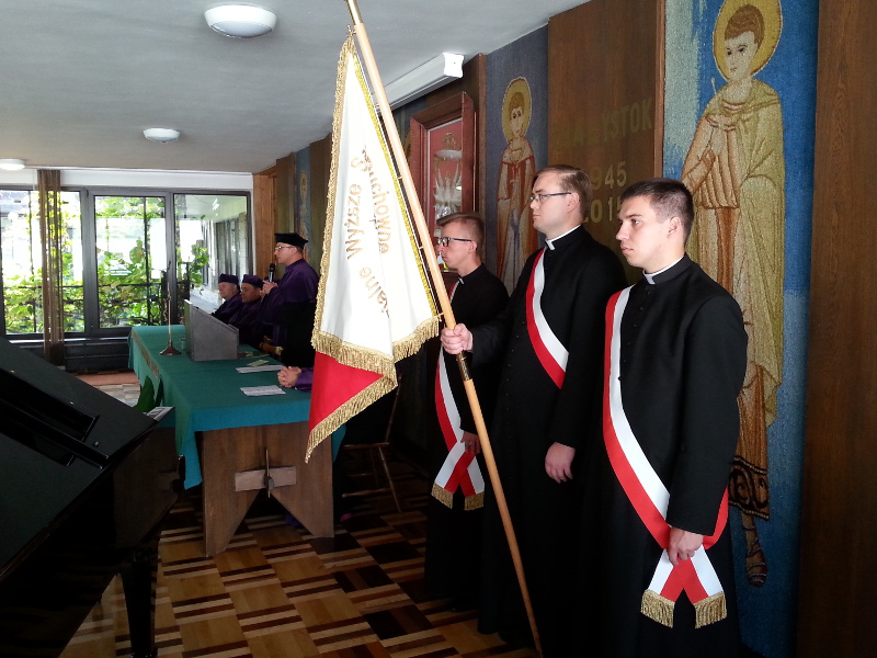 Kolejna grupa alumnów rozpoczyna studia w Wyższym Seminarium Duchownym w Białymstoku