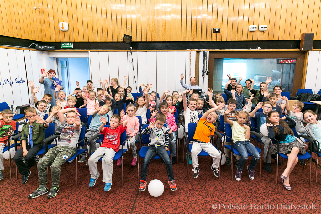 Słuchowisko dla dzieci "Brak sensu, Aniołek, Żyrafa i Stołek" w Polskim Radiu Białystok