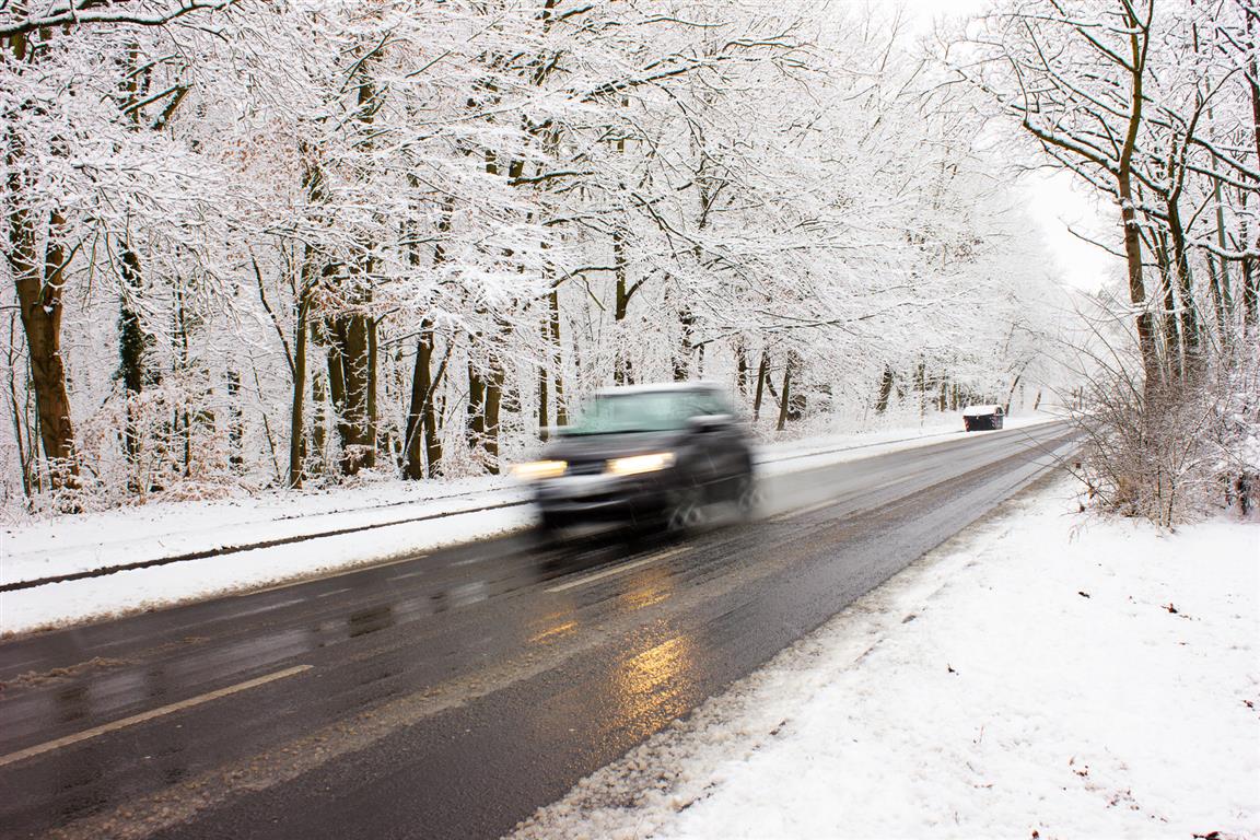 Zima w odwrocie, ale w niektórych miejscach może być ślisko