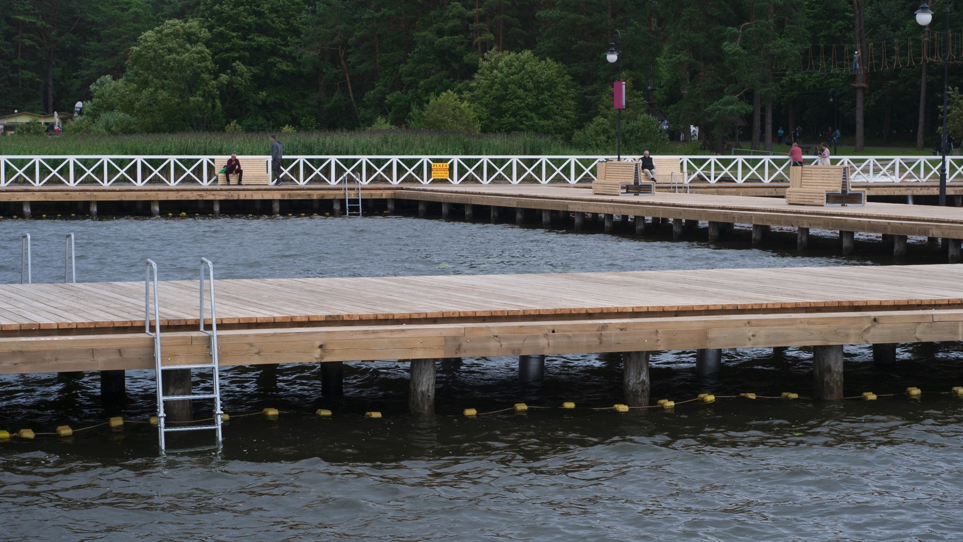 W Stawiskach nad zalewem powstanie plaża - jednak nie ma co na to liczyć w tym roku