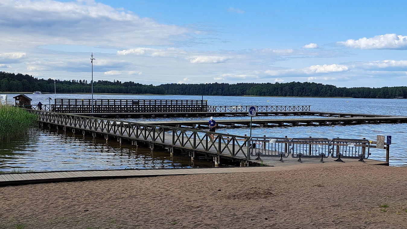 W tym tygodniu ruszy remont pomostu na plaży POSTiW w Augustowie