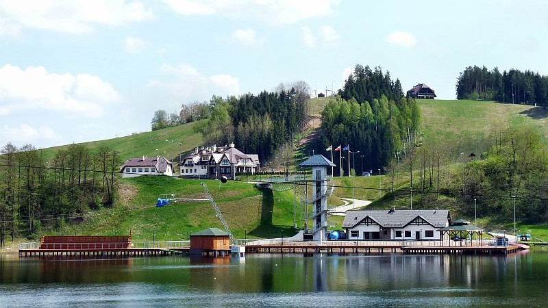 Nad jeziorem Szelment będzie egzotycznie. Pojawią się tam palmy i wieża lodowa
