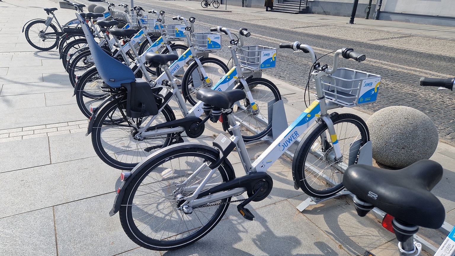 W Suwałkach można już wypożyczać SUWER-y