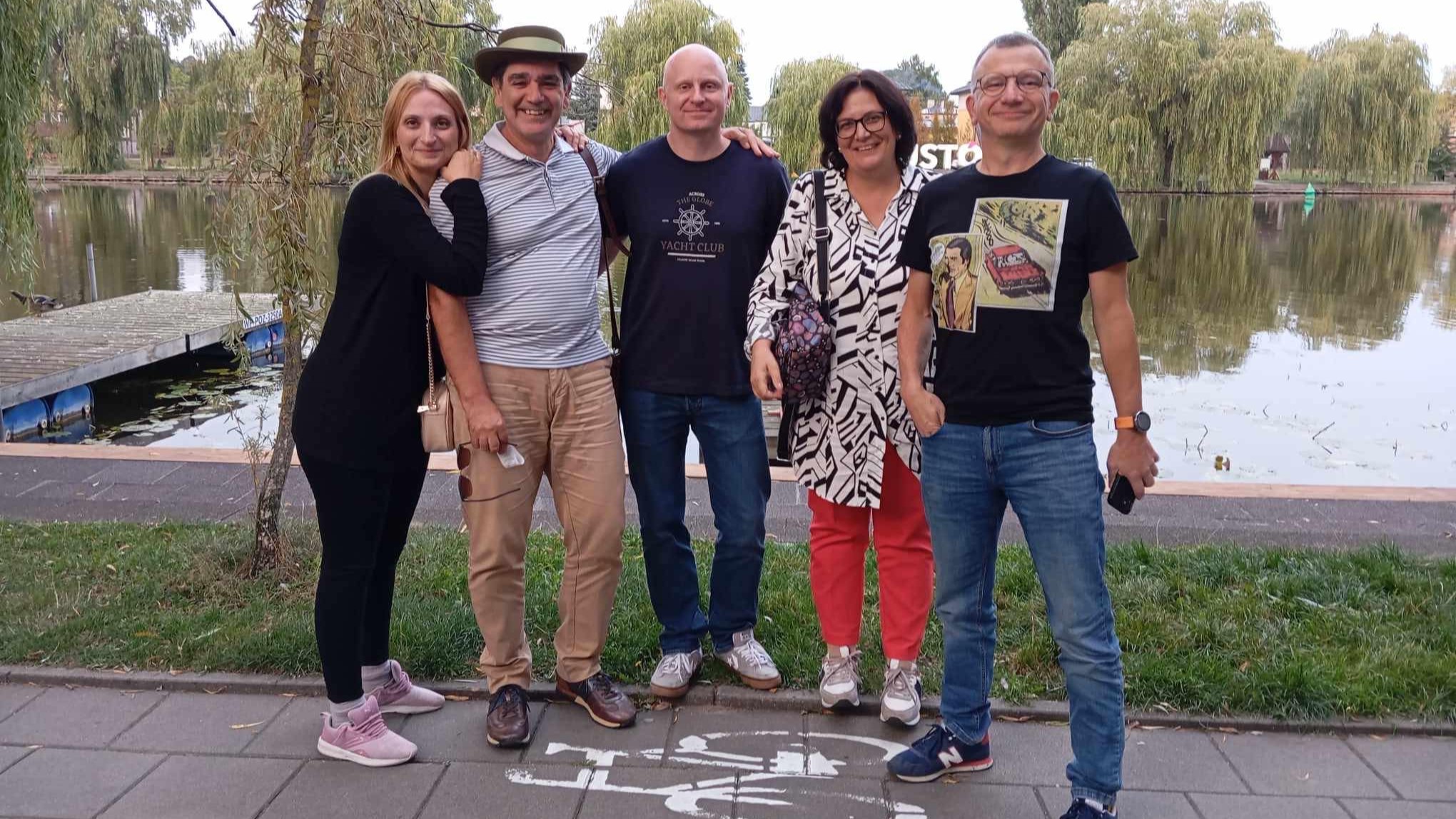 Czworo nauczycieli z greckiego Heraklionu odwiedziło III Liceum Ogólnokształcące w Suwałkach