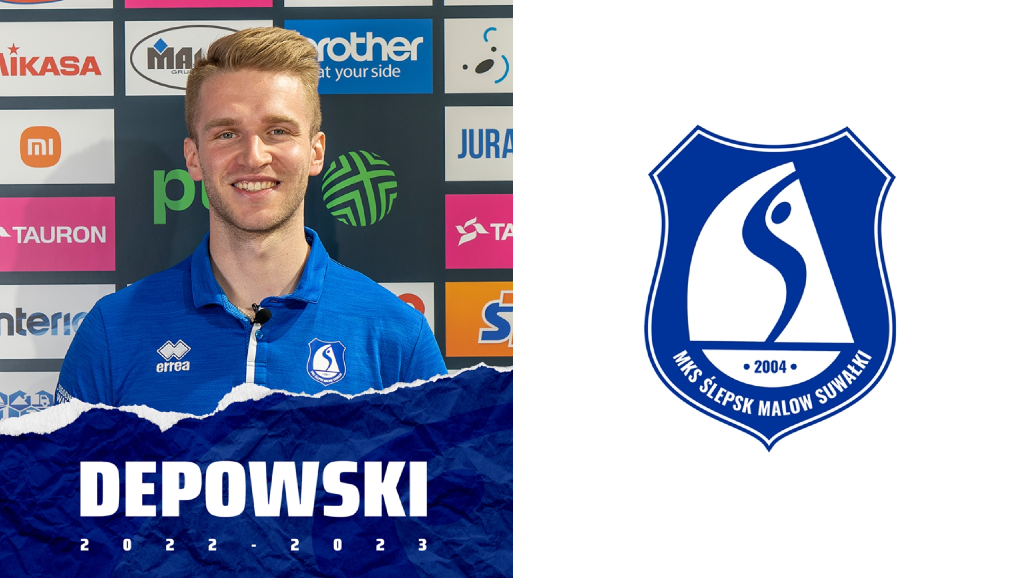 Dominik Depowski został nowym zawodnikiem Ślepska Malowu Suwałki