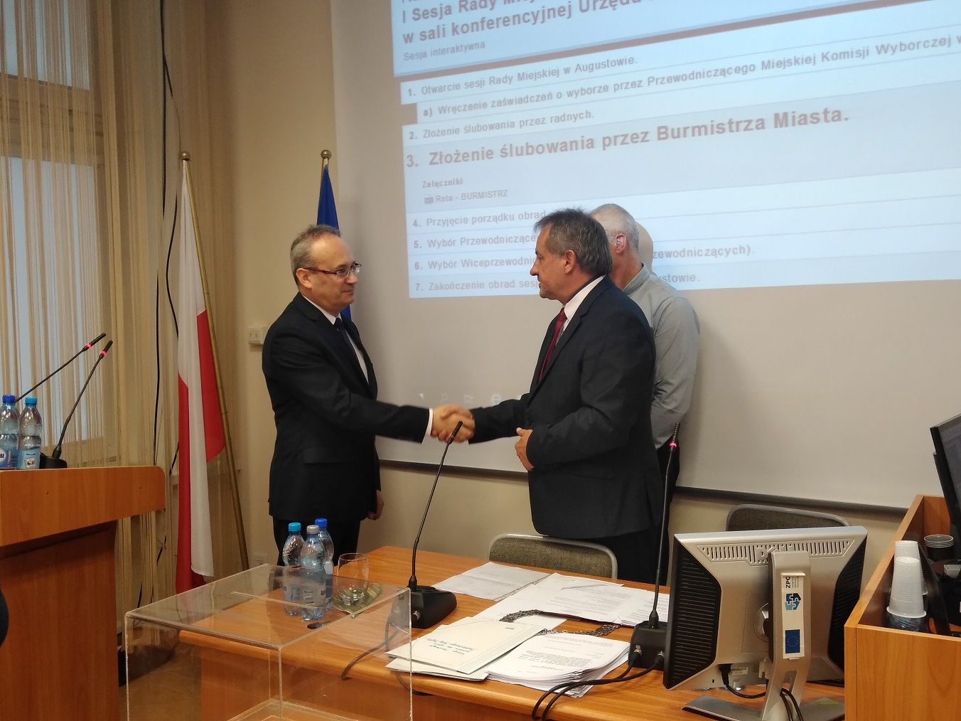 Mirosław Karolczuk objął urząd burmistrza Augustowa