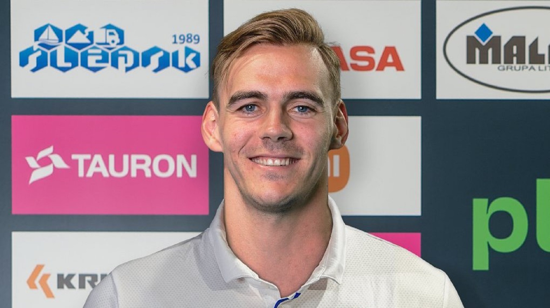 Środkowy Ślepska Malowu Suwałki Andreas Takvam, zostanie w klubie na kolejny rok