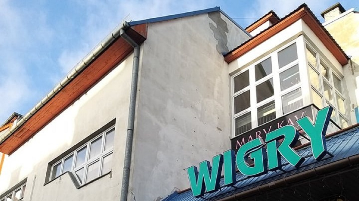 Dom Handlowy Wigry przestanie straszyć swoim wyglądem