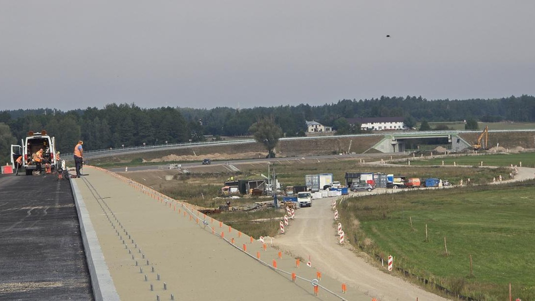 Podróż do Białegostoku będzie wygodniejsza - obwodnice Sztabina i Suchowoli są już prawie gotowe