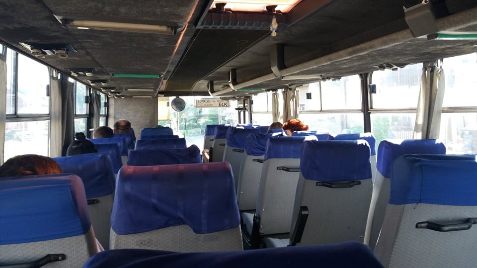 Intensywne opady śniegu sprawiły, że wczoraj na Suwalszczyźnie autobusy się spóźniały