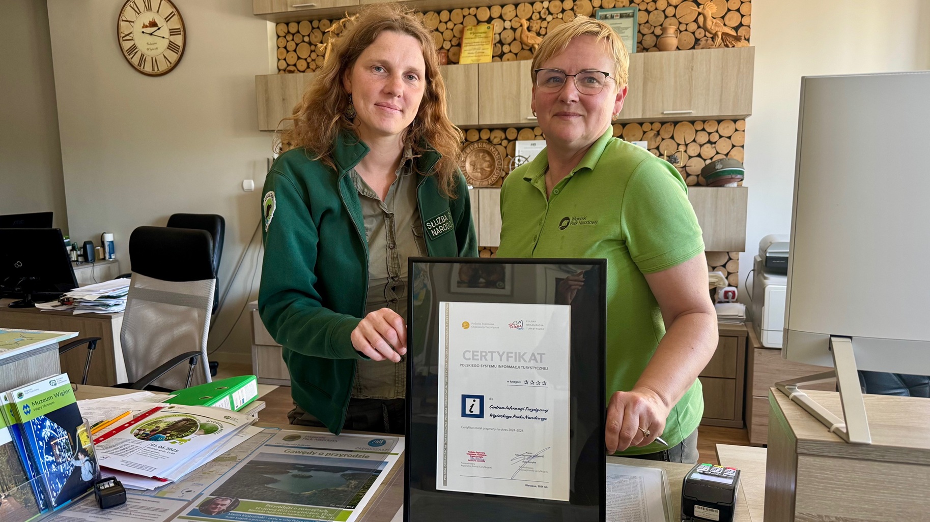 Wigierski Park Narodowy może pochwalić się najlepszą informacją turystyczną w województwie podlaskim