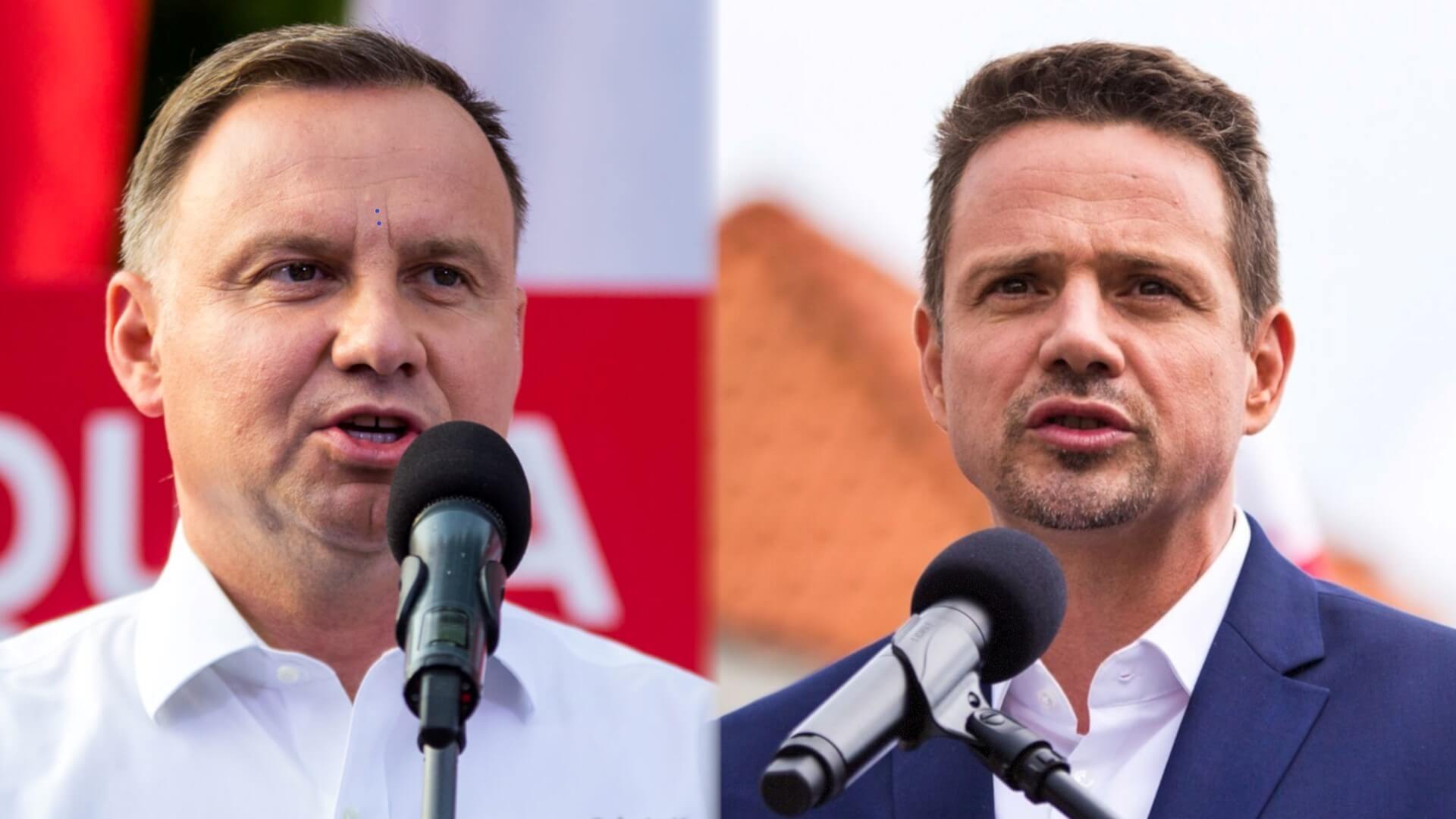 PKW policzyła głosy: Andrzej Duda - 43,50 proc., Rafał Trzaskowski - 30,46 proc.