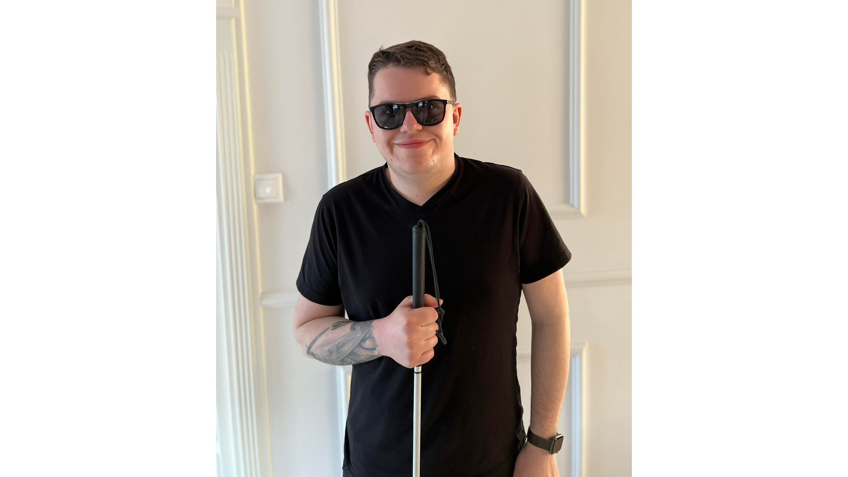 Białostoczanin wyróżniony w ogólnopolskim plebiscycie fundacji "Szansa dla niewidomych"