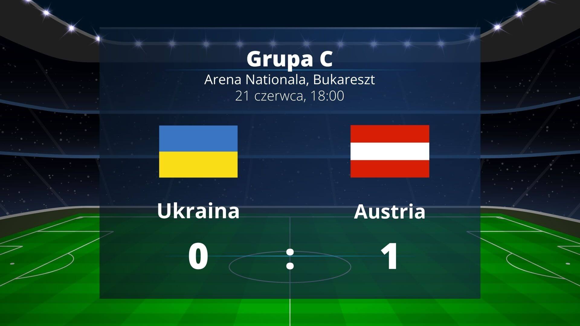 Grupa C: Austriacy pokonują Ukraińców i grają dalej