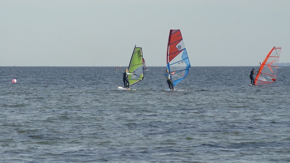Żeglarstwo: Klepacka druga, Myszka siódmy po pierwszym dniu w klasie RS:X