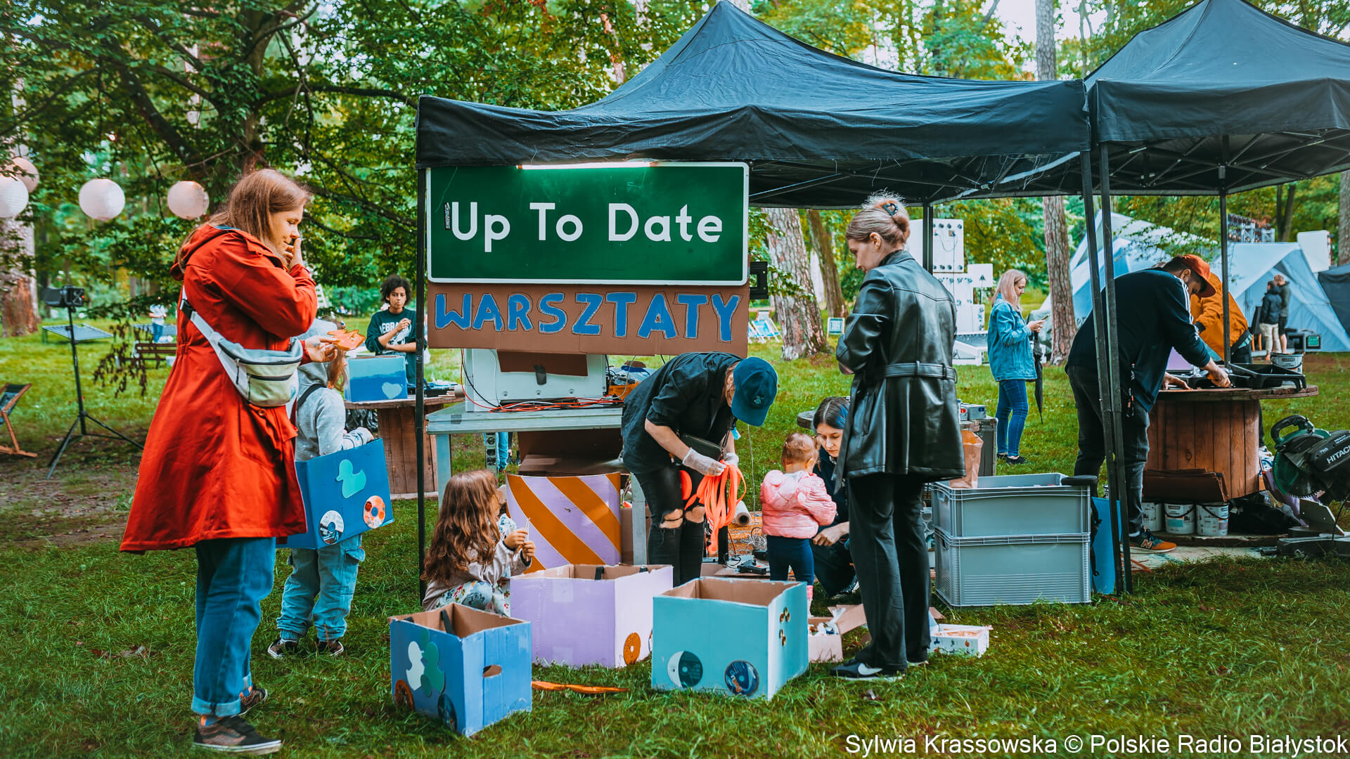 Electrum Ambient Park - muzyka, joga i kreatywne warsztaty rodzinne [zdjęcia]