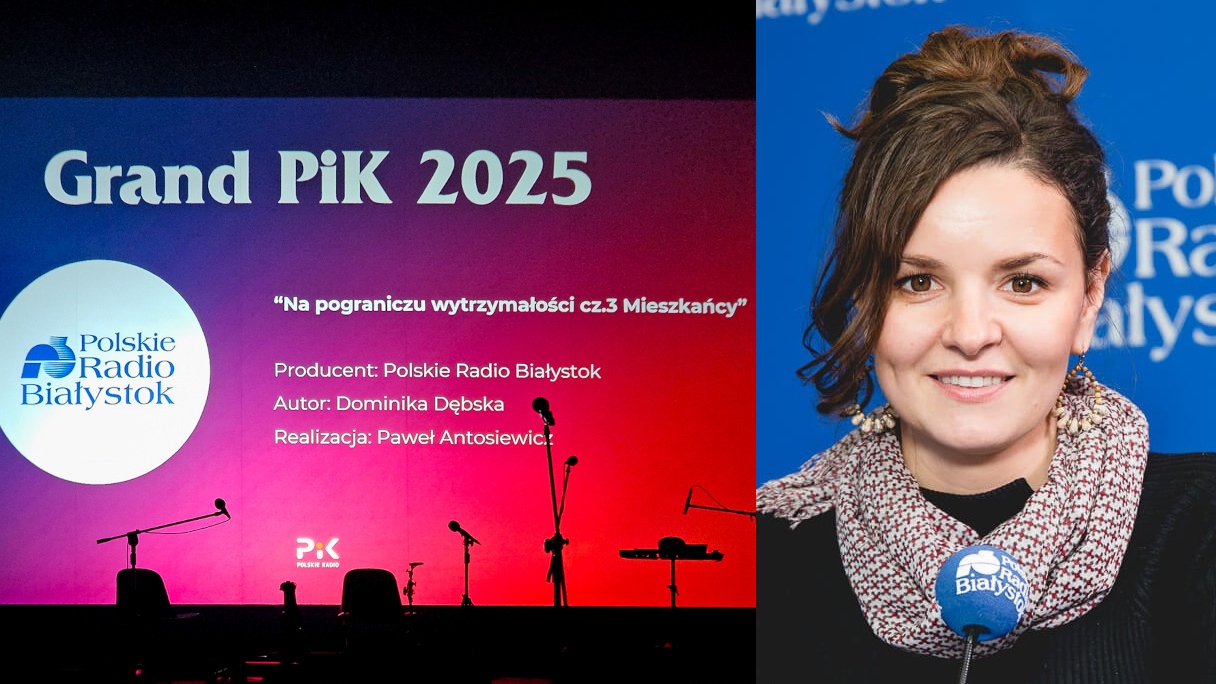 Nasza reportażystka Dominika Dębska nagrodzona w konkursie "Grand PiK 2025" [zdjęcia]