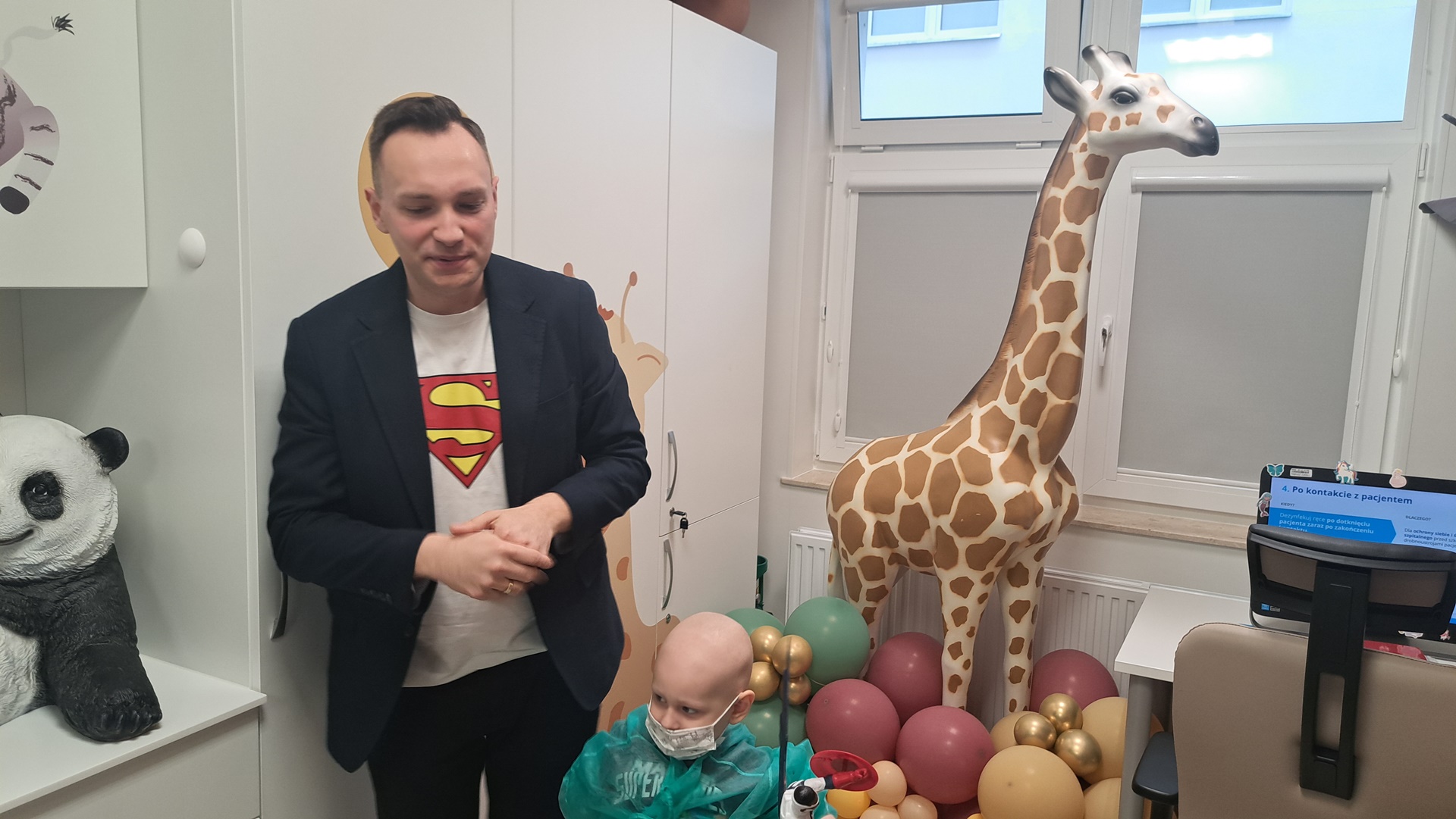 Białostocki DSK ma nowy gabinet zabiegowy - jest dostosowany do potrzeb młodych pacjentów