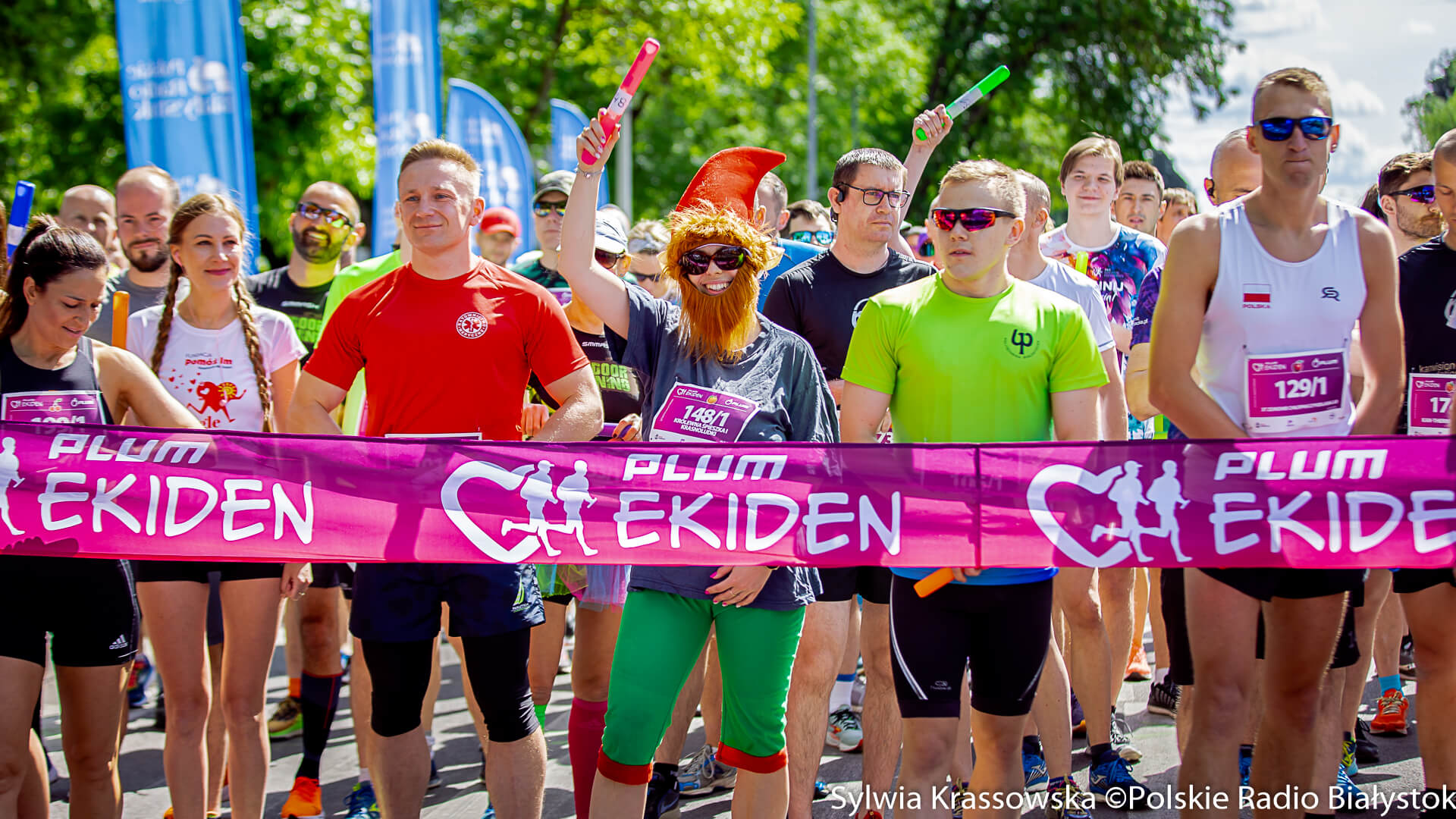 Drugi dzień imprezy Plum Ekiden - biegły sztafety dorosłych [zdjęcia]