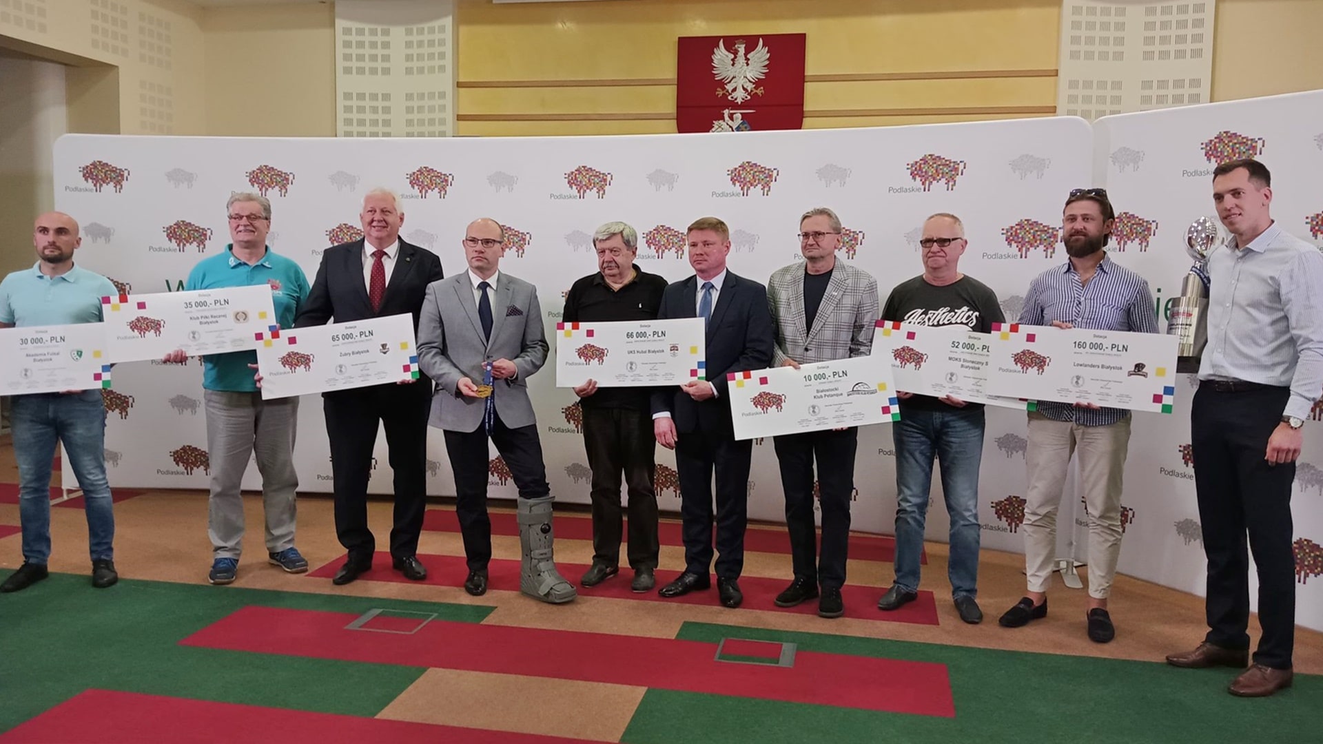 Zarząd województwa dofinansował podlaskie kluby sportowe