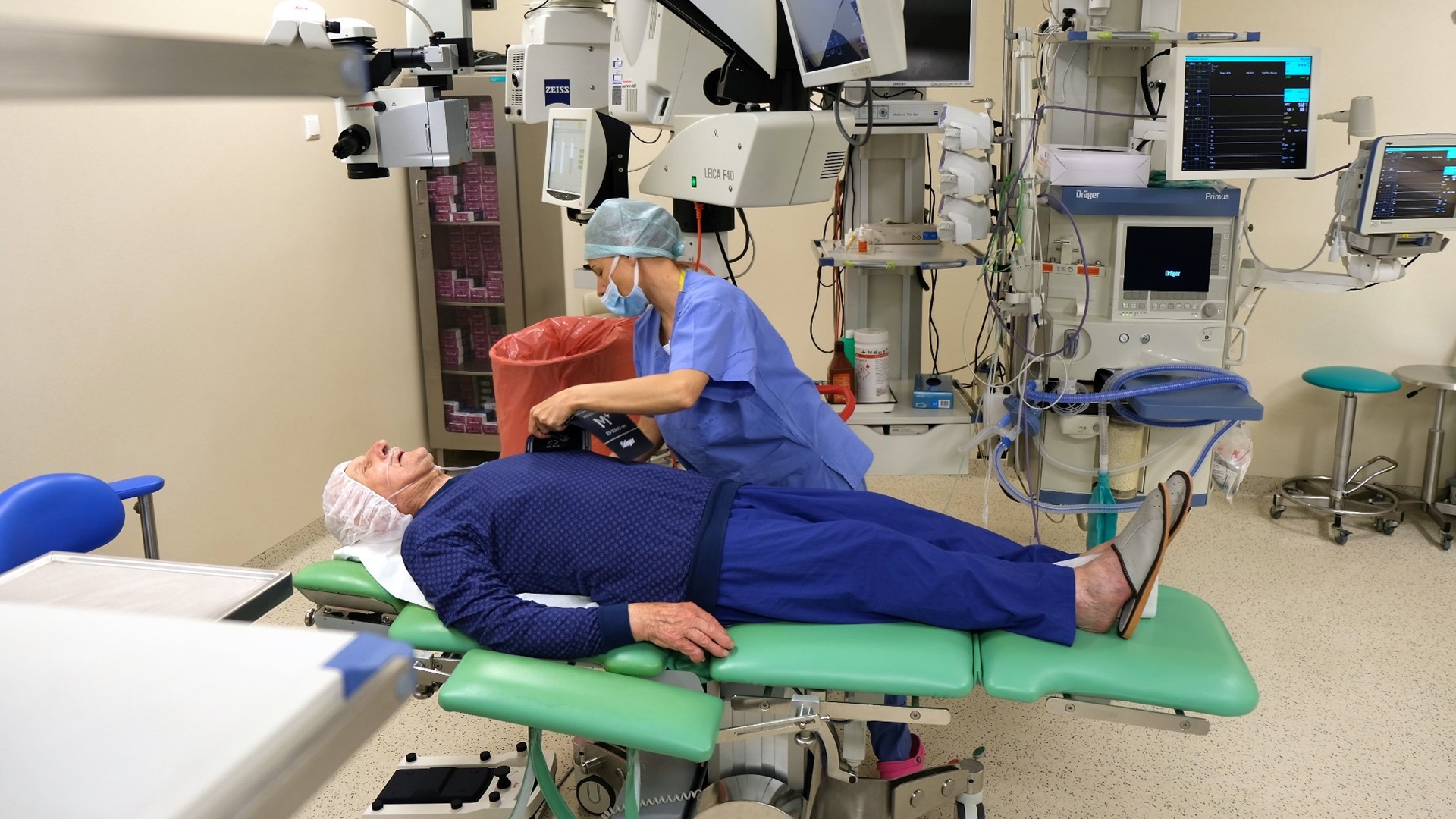 101-letni mieszkaniec Wizny przeszedł operację usunięcia zaćmy