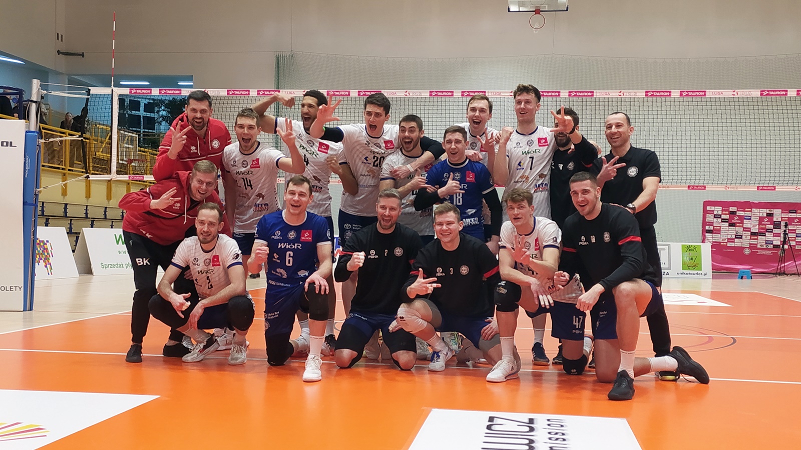 Ważna wygrana BAS-u Białystok z Legią Warszawa w pierwszej lidze siatkarzy