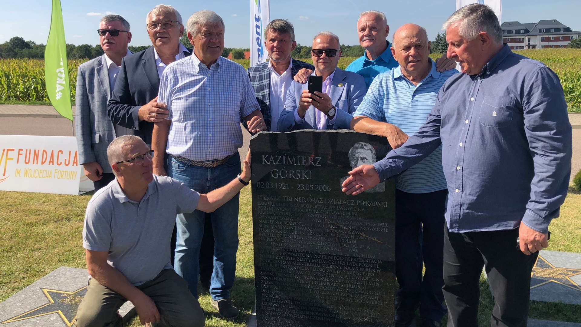 Gwiazdy sportu odwiedziły Suwalszczyznę z okazji odsłonięcia nowych tablic w Alei Gwiazd w Szelmencie