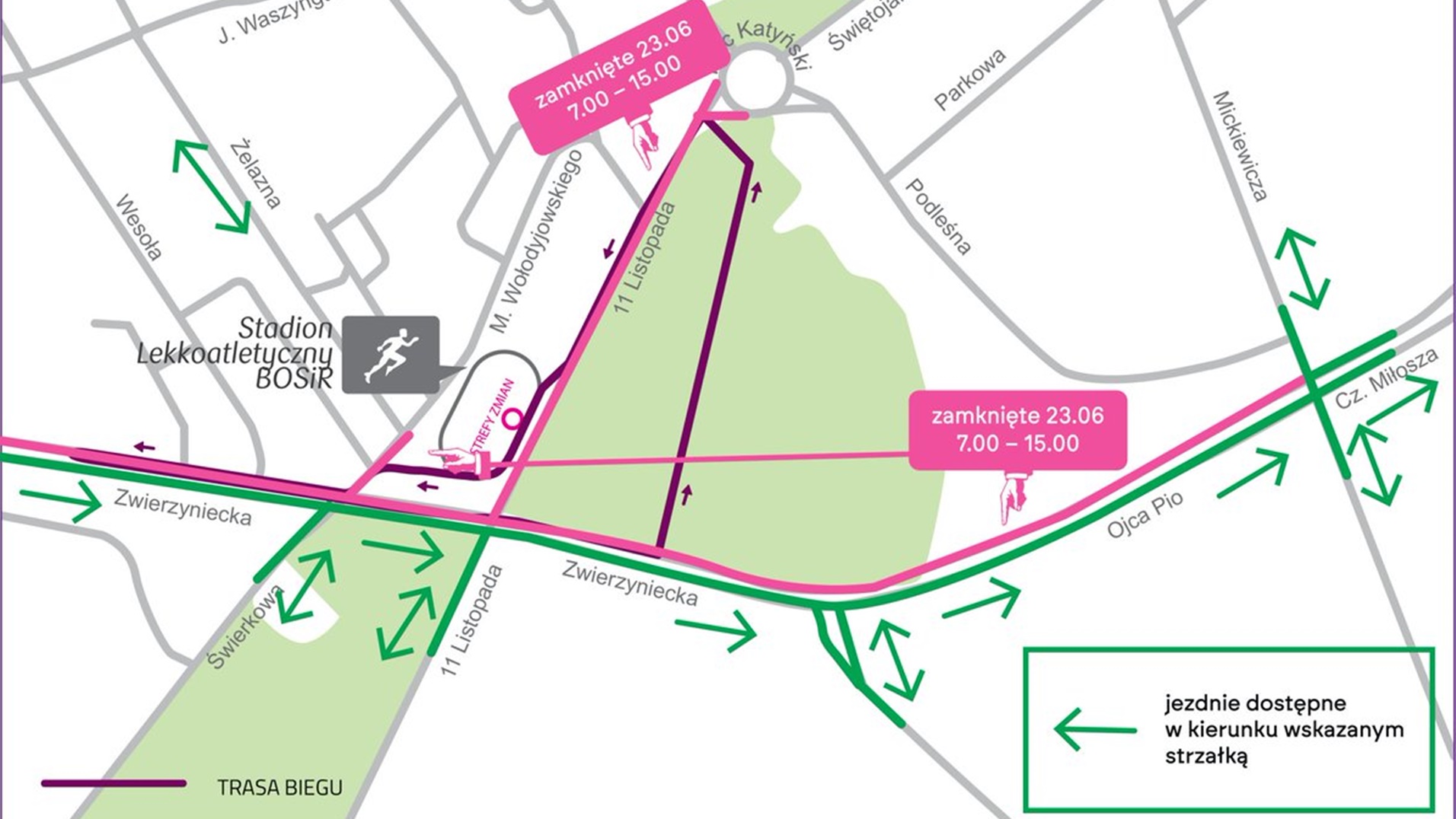 Sztafeta Plum Ekiden - są utrudnienia dla kierowców