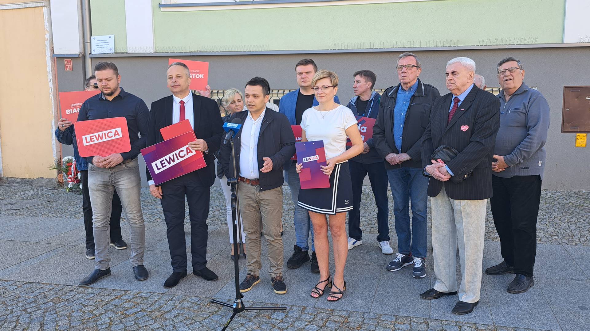 W Białymstoku działacze Nowej Lewicy upamiętnili robotników