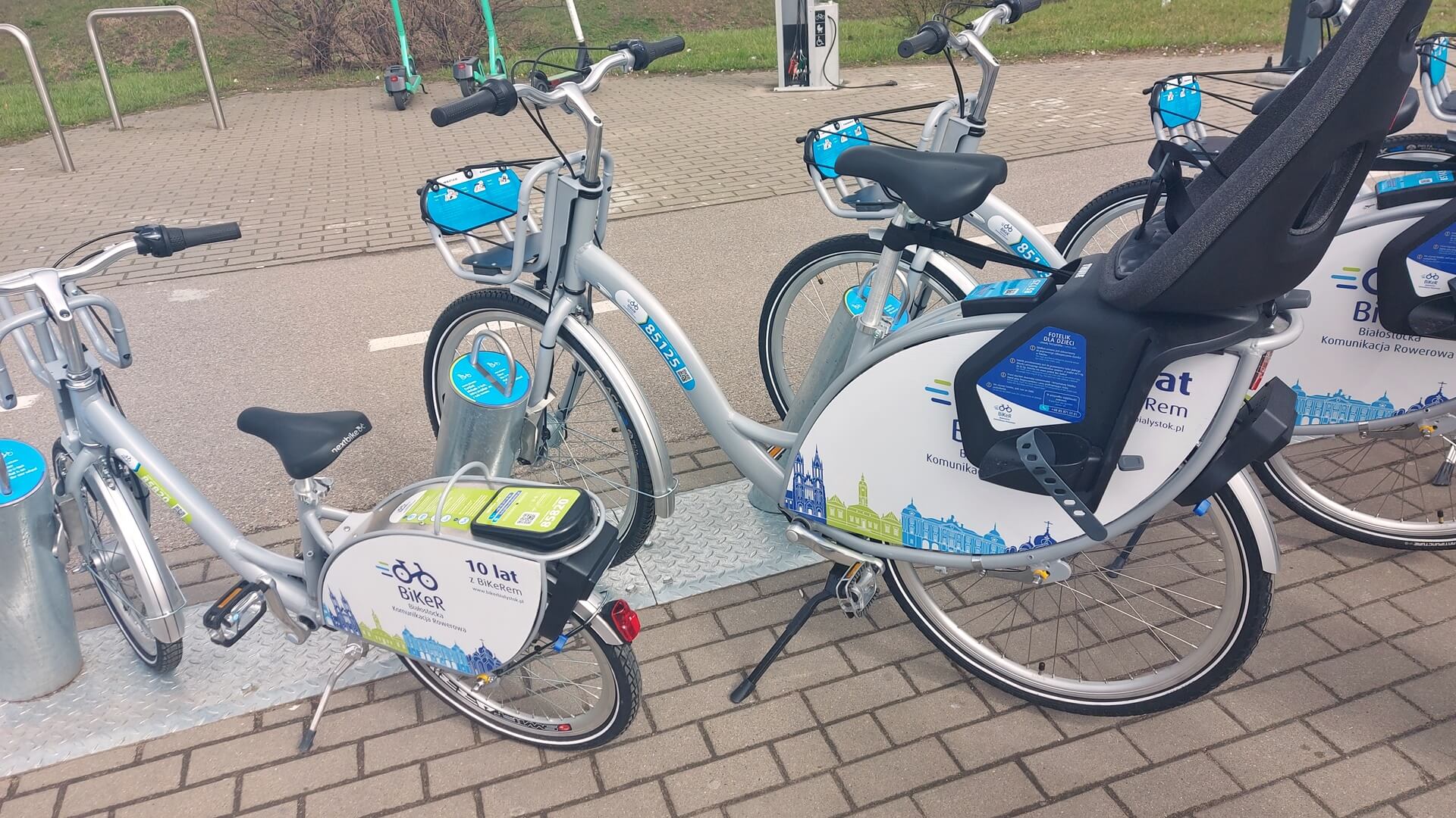 Rowery miejskie wróciły na ulice Białegostoku