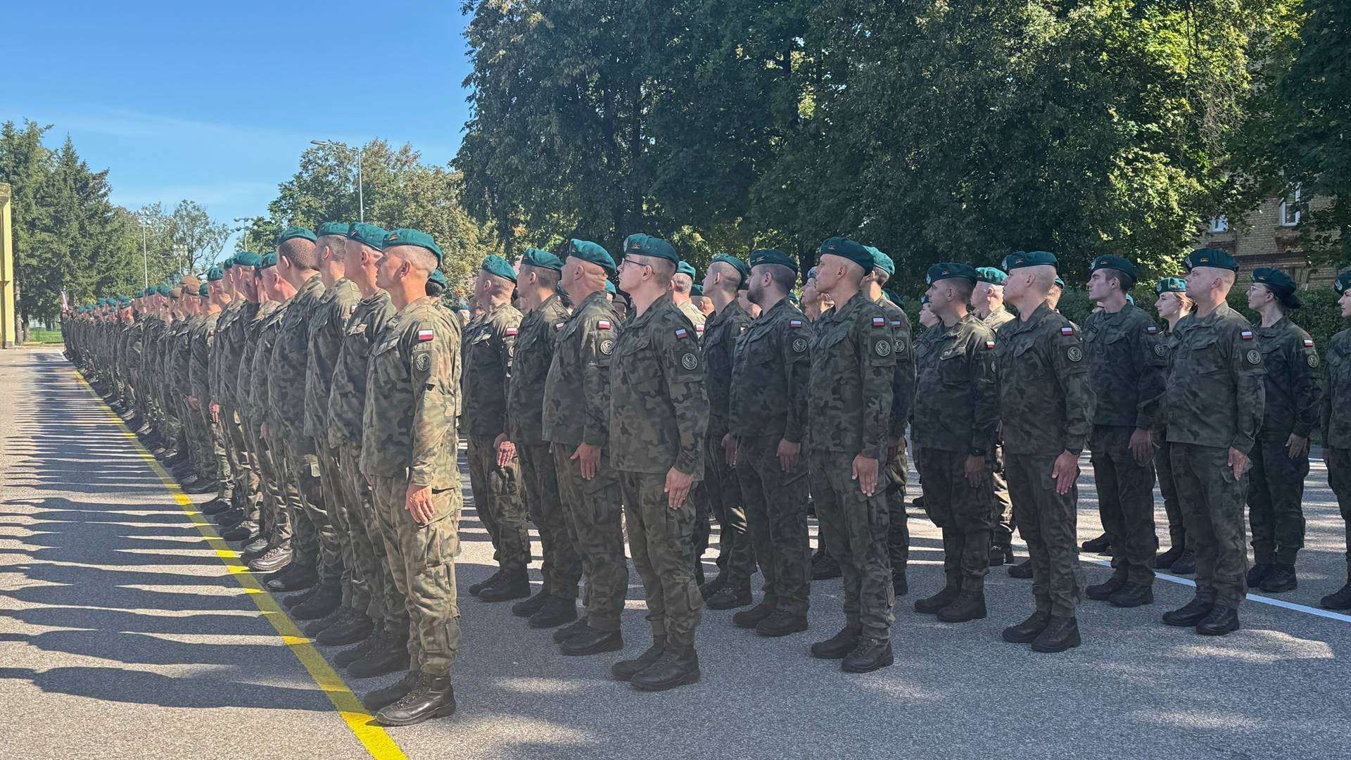 Żołnierze z Suwalszczyzny i Augustowszczyzny zebrali się na uroczystym apelu
