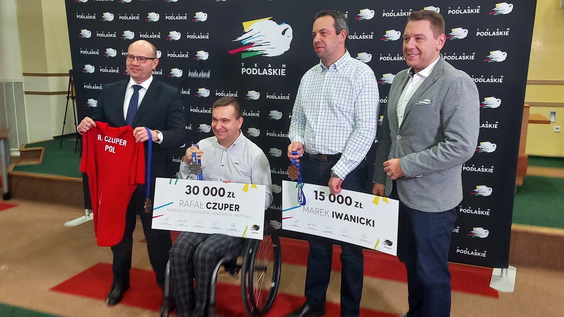 Rafał Czuper nagrodzony za wybitne osiągnięcia sportowe