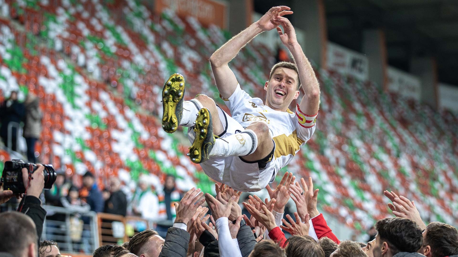 Kapitan Jagiellonii Białystok Taras Romanczuk powołany do szerokiej kadry Polski