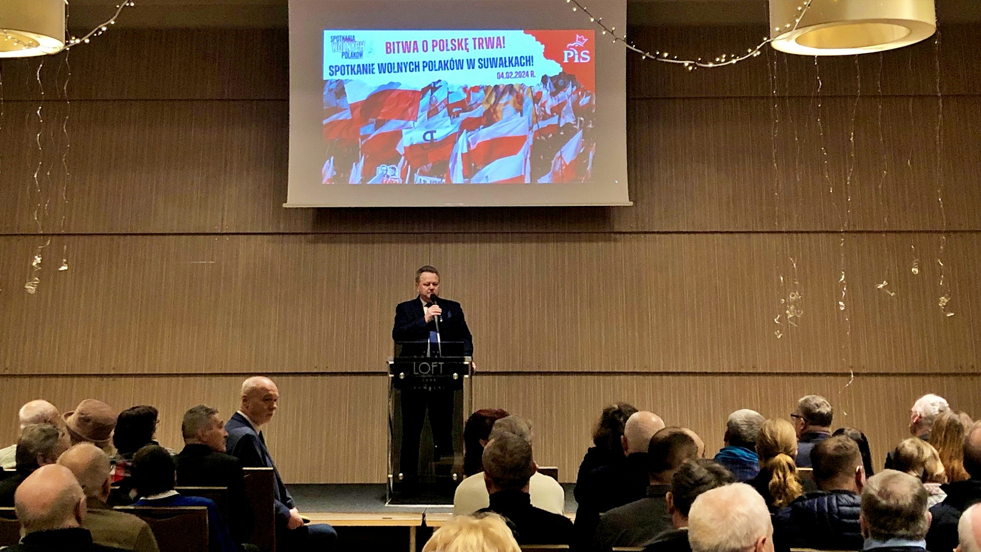 Politycy Prawa i Sprawiedliwości spotkali się z mieszkańcami Suwałk