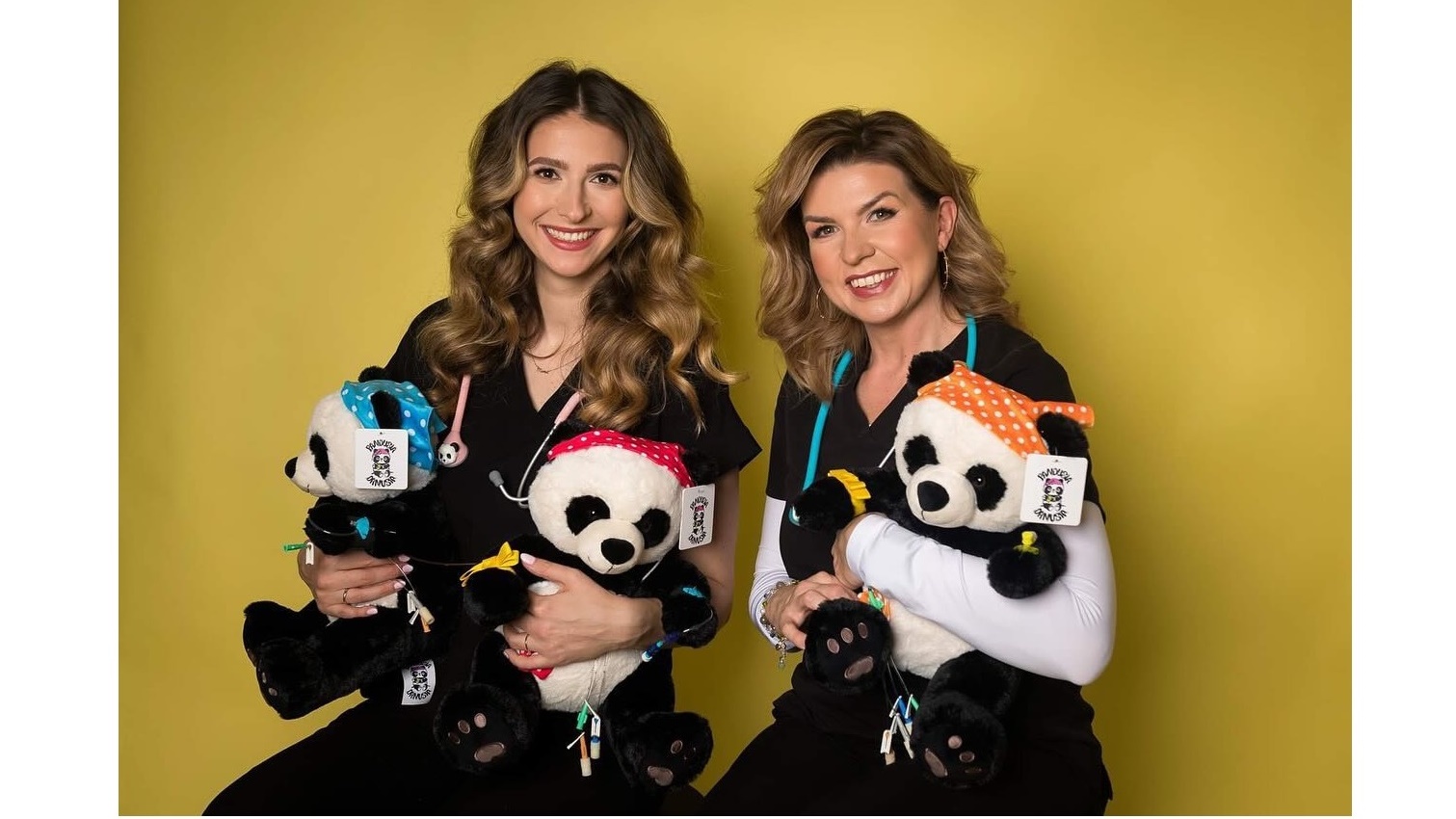 Panda Danusia wytłumaczy dzieciom czym jest tzw. wkłucie centralne