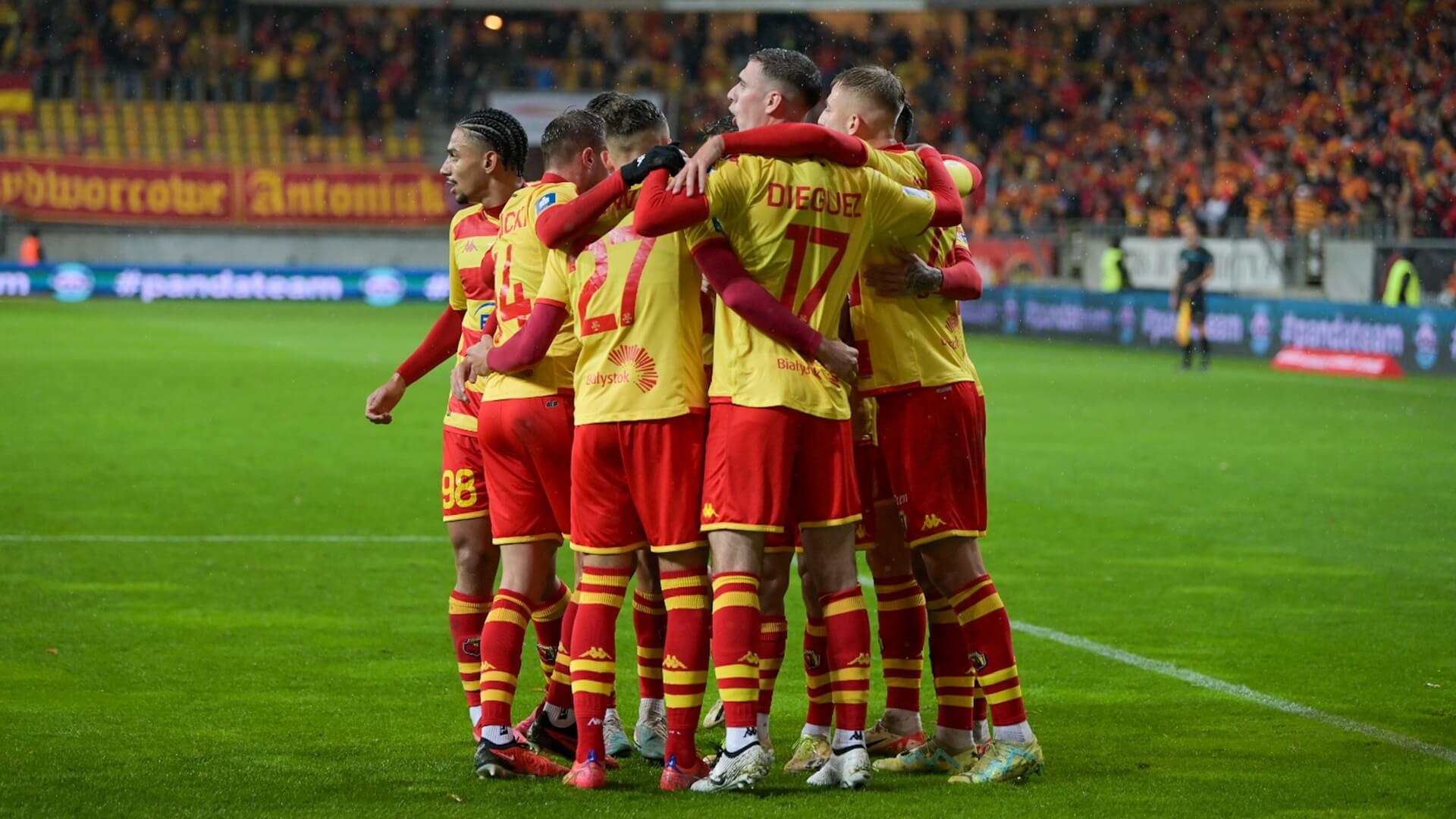 Jagiellonia wygrywa ze Stalą Mielec i obejmuje prowadzenie w lidze [zdjęcia, wideo]