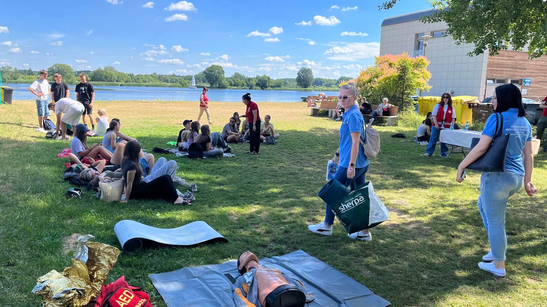 W Białymstoku licealiści uczyli się zasad pierwszej pomocy