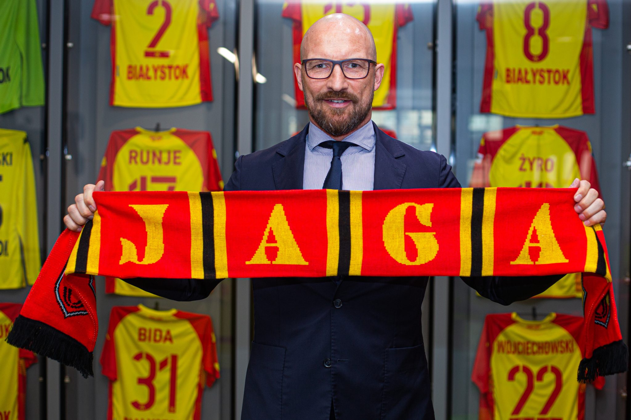 Maciej Stolarczyk nowym trenerem Jagiellonii Białystok