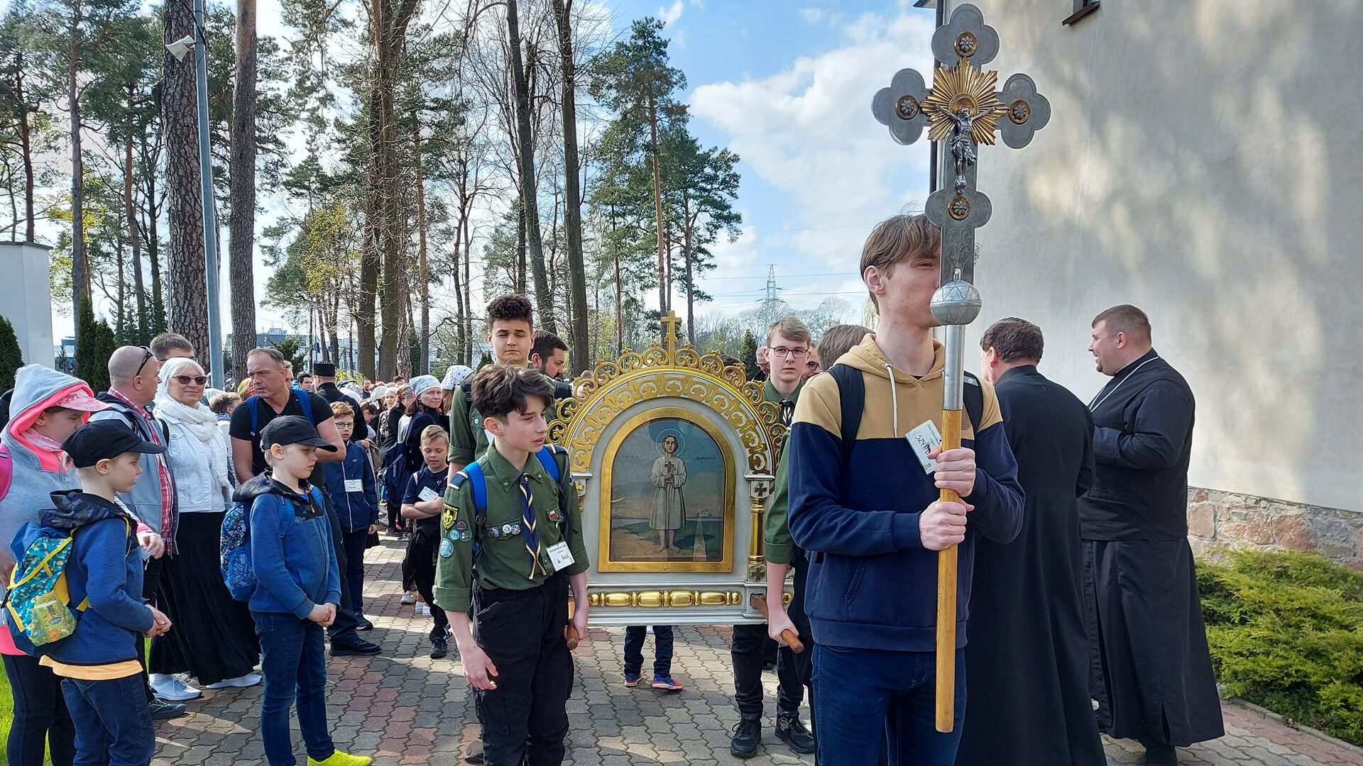 Z Białegostoku wyruszyła pielgrzymka do Zwierek koło Zabłudowa