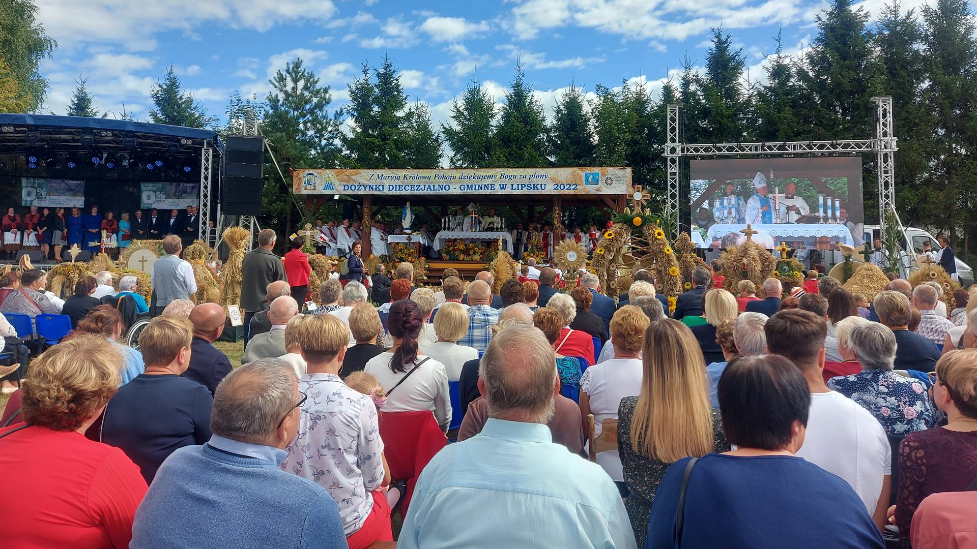 Diecezjalne dożynki w Lipsku