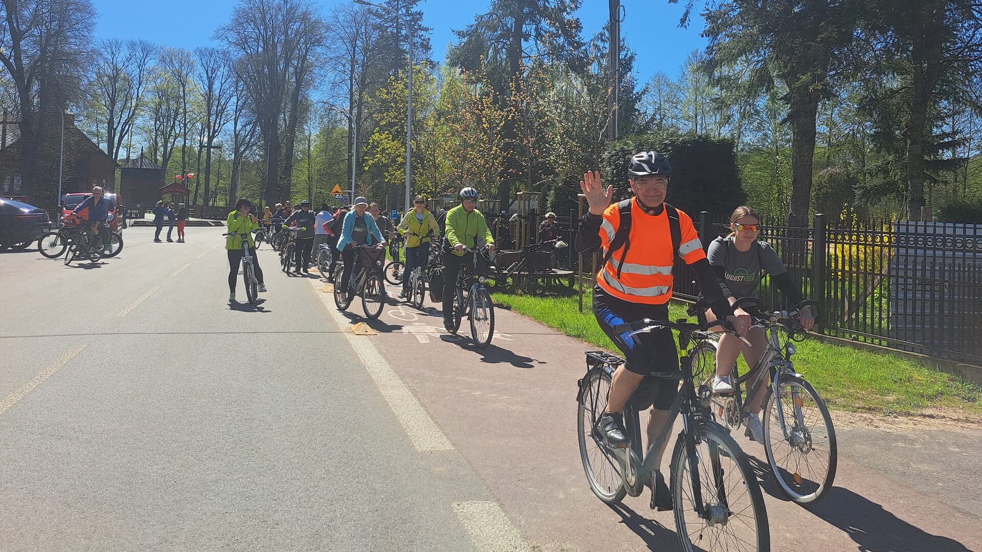 Rajd rowerowy szlakiem August Velo