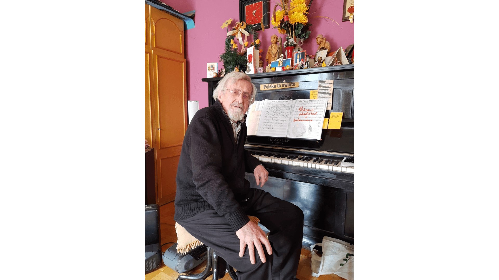 "Portrety. Jerzy Tomzik" - audycja Magdaleny Pietruczak