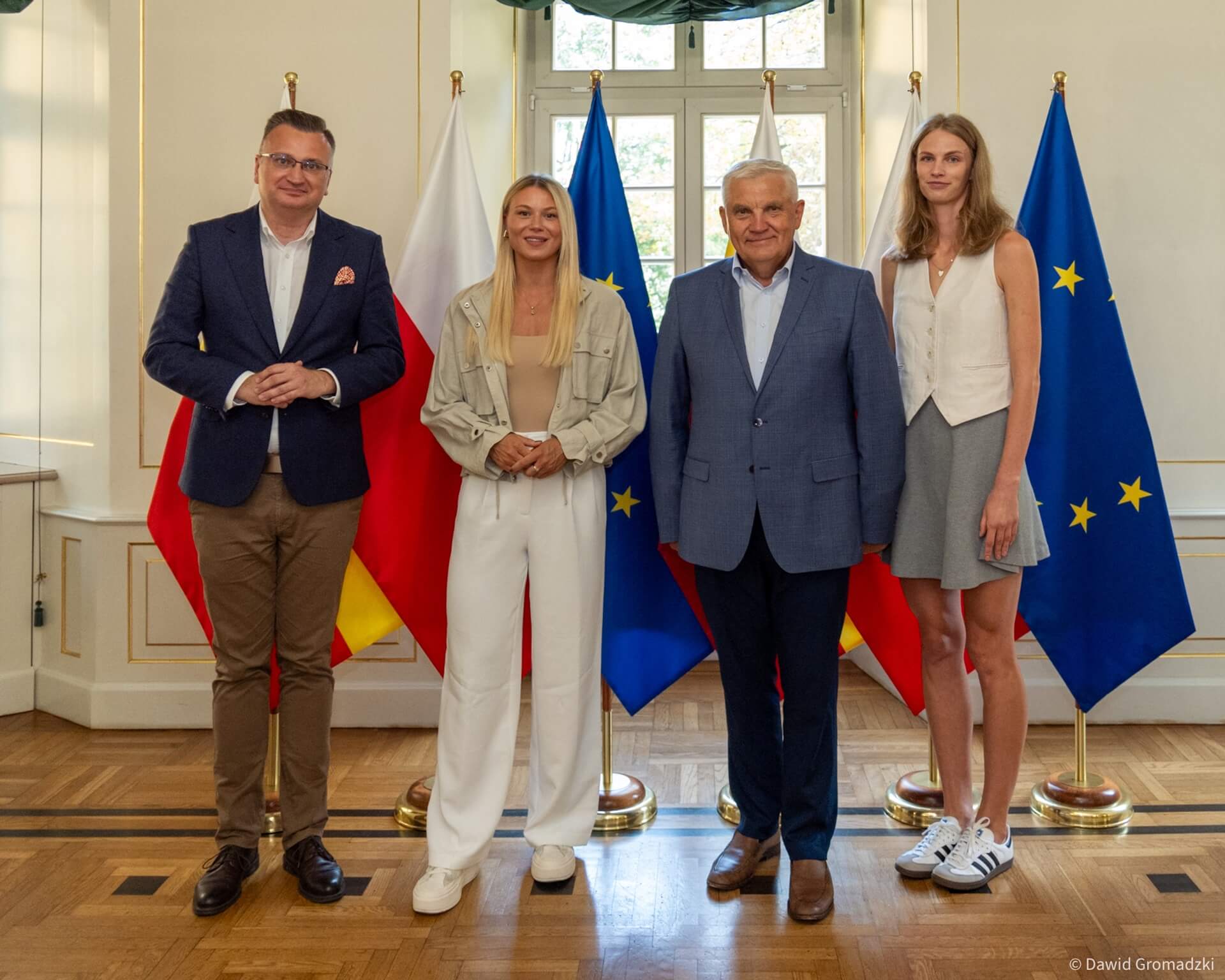 Lekkoatletka Maria Żodzik i łyżwiarka Natalia Maliszewska zostały Ambasadorkami Sportu Białostockiego