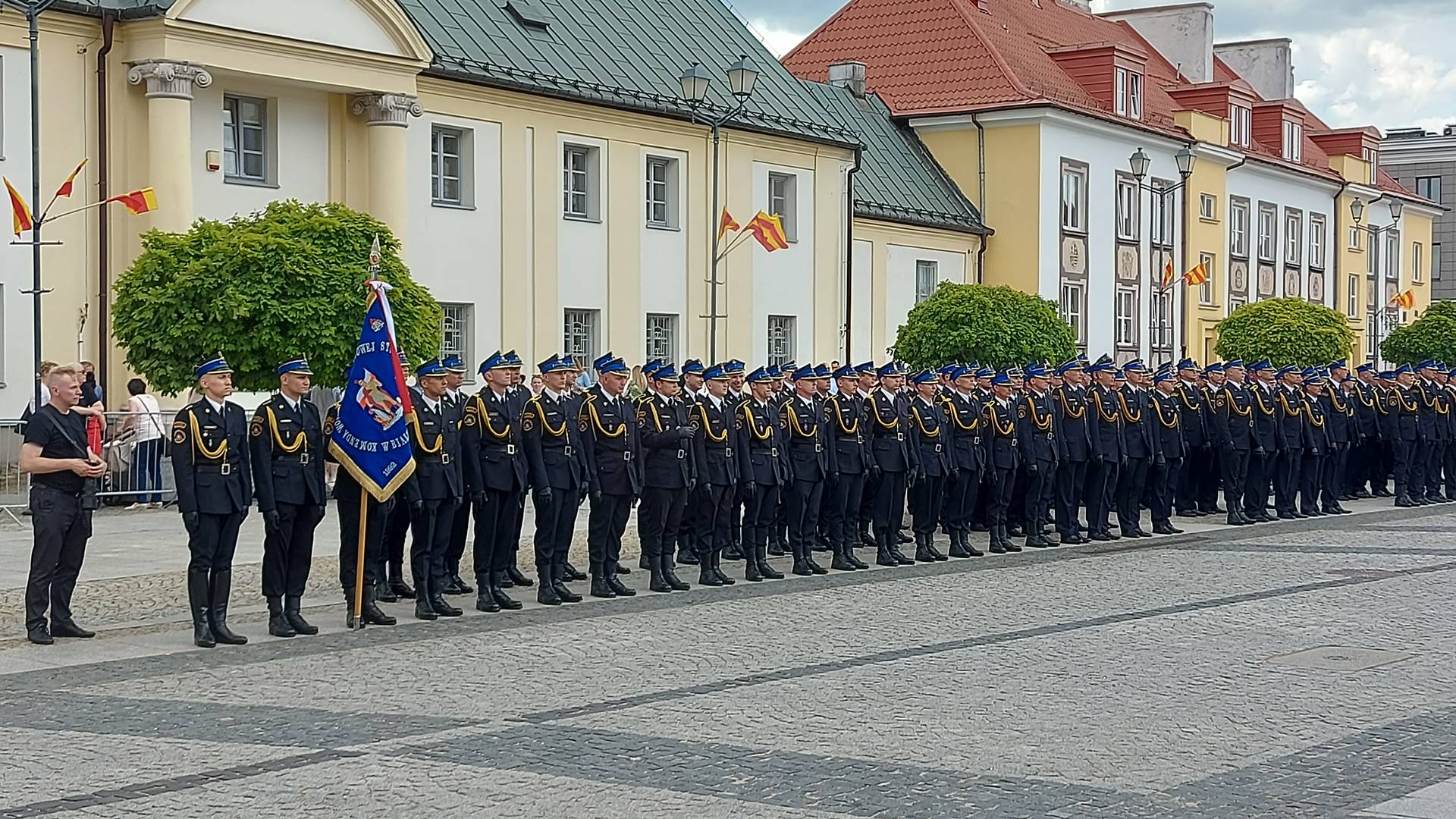 Podlascy strażacy odebrali w Białymstoku medale, awanse i wyróżnienia [zdjęcia]
