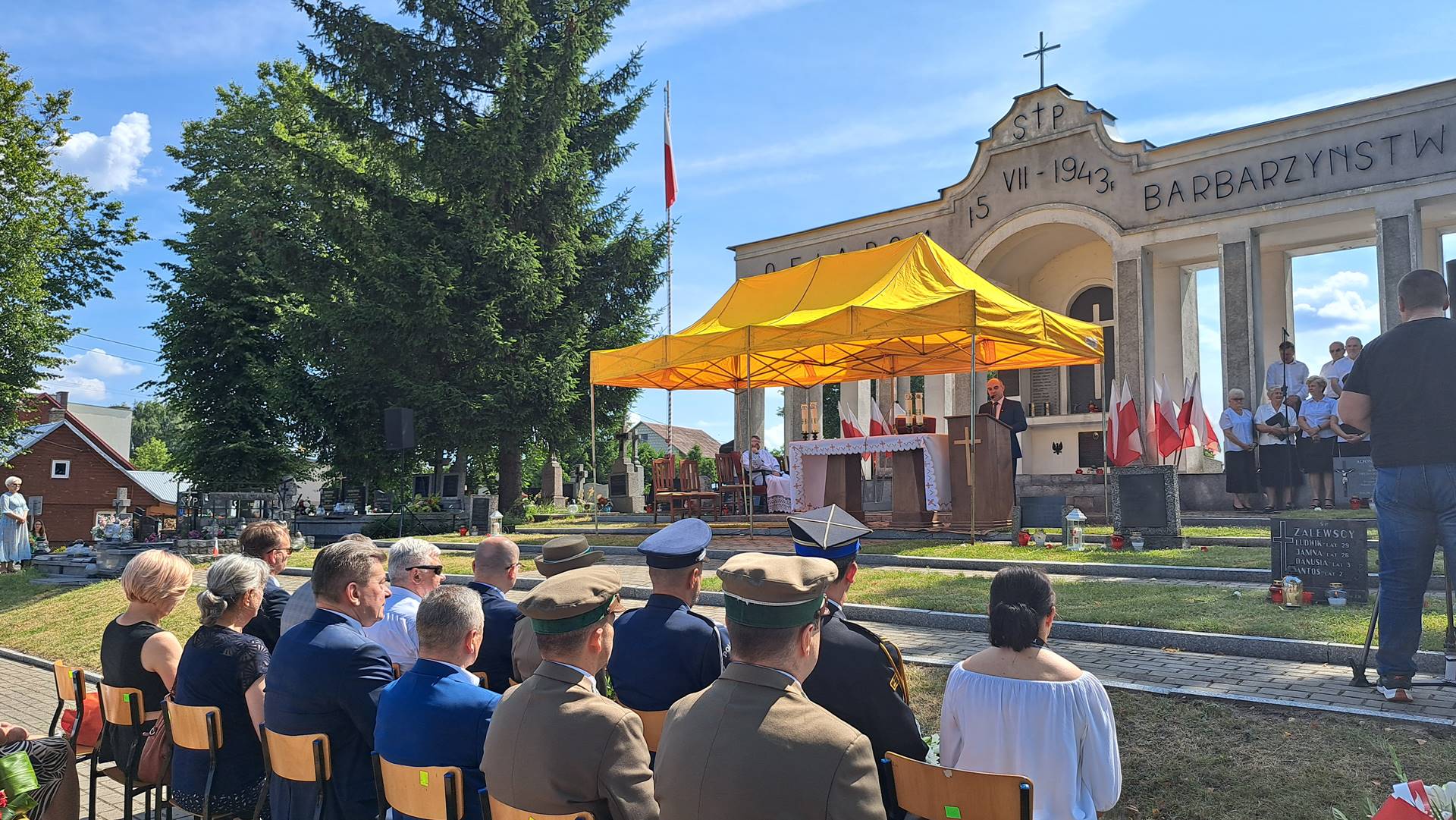80. rocznica zbrodni w Lesie Pilickim [zdjęcia]