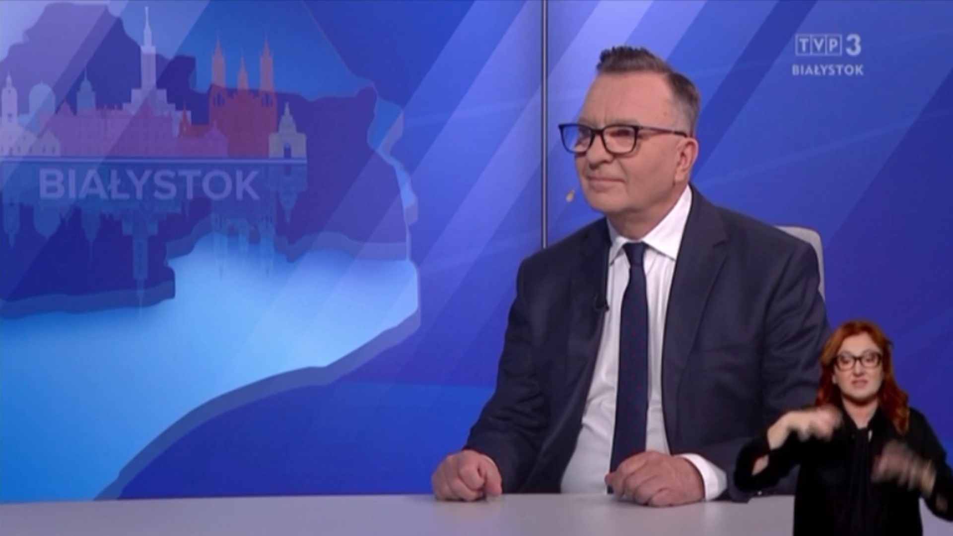 Prezes Polskiego Radia Białystok był gościem Obiektywu TVP3 - zapraszał na Mistrzostwa Polski w Pływaniu na Byle Czym