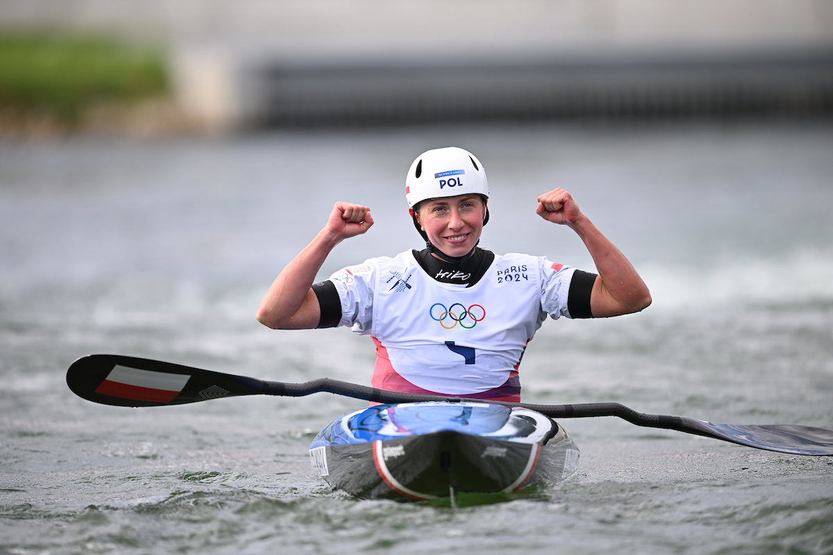 Kajakarka górska Klaudia Zwolińska zdobyła pierwszy dla Polski medal na igrzyskach w Paryżu [zdjęcia]