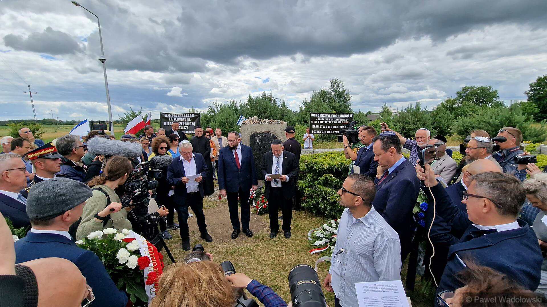 81. rocznica mordu Żydów w Jedwabnem [zdjęcia, wideo]