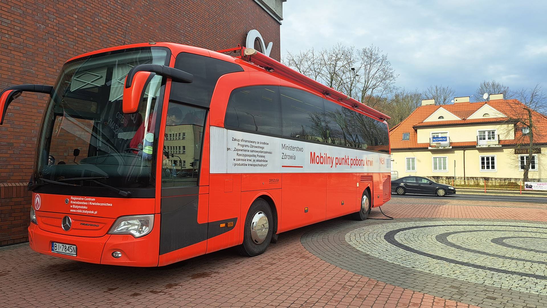 W Białymstoku ruszyła akcja oddawania krwi przez Ukraińców