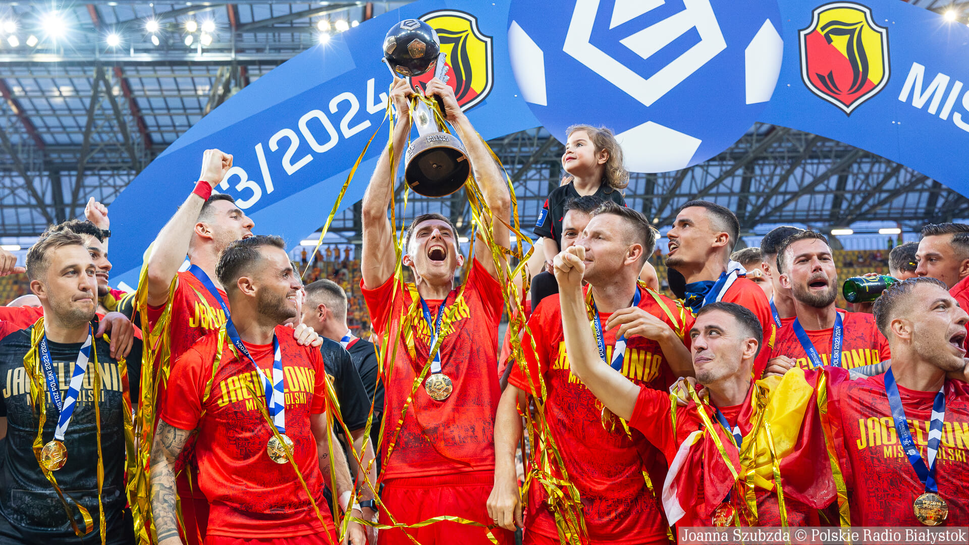 Jagiellonia Białystok mistrzem Polski po raz pierwszy w historii! [zdjęcia z wręczenia medali]